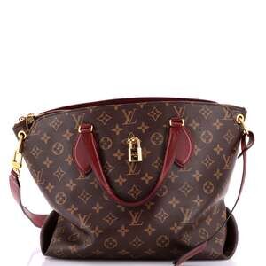 Louis Vuitton Flower Zipped Tote Canvas #247343L17B